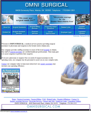 Omni Surgical, Inc., Surgical Assistants